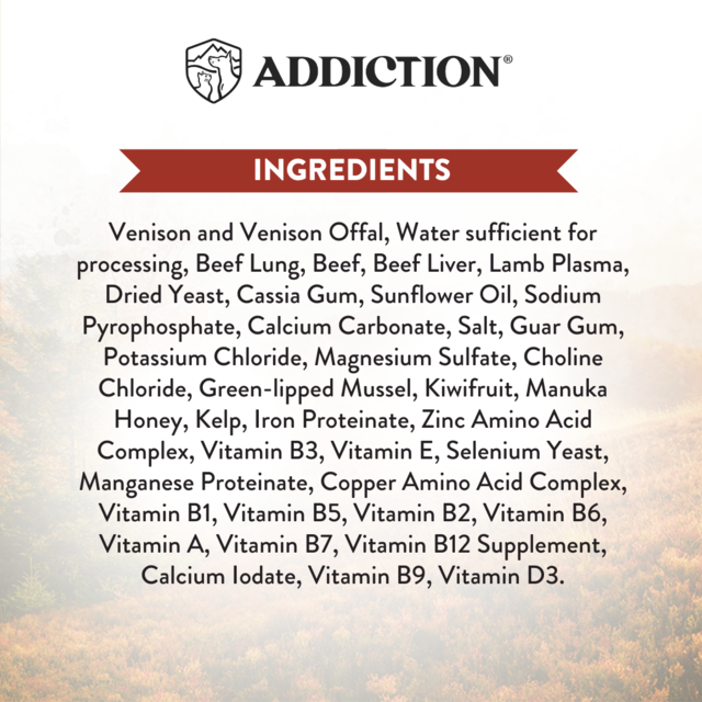 Addiction Wild Islands New Zealand Venison Grain-Free Wet Dog Food - Product Image 5