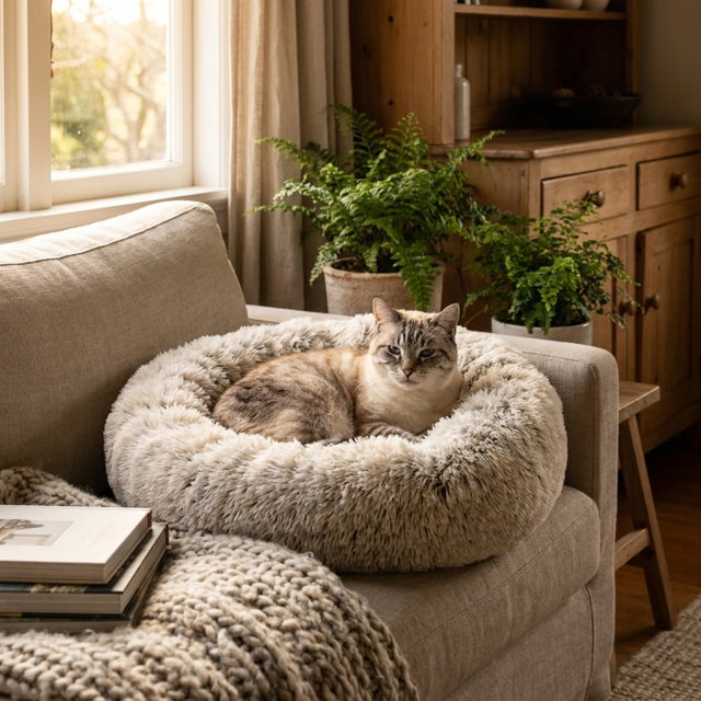 Brooklands Calming Cat and Dog Bed - Product Image 7