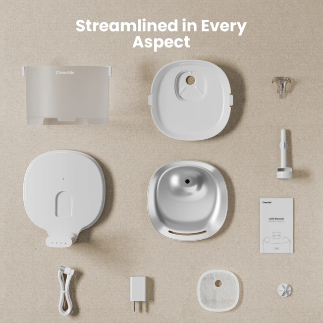 Cheerble E1+ Cat and Dog Water Fountain - Product Image 8