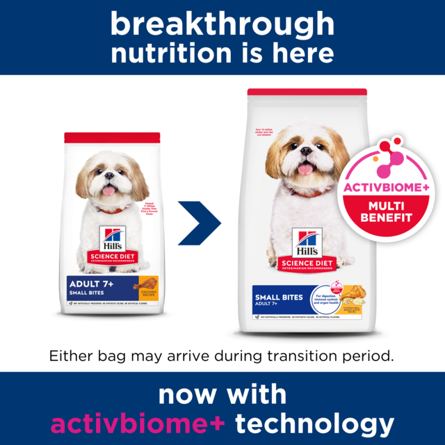 Hill's Science Diet Adult 7+ Small Bites Senior Dry Dog Food - Product Image 1