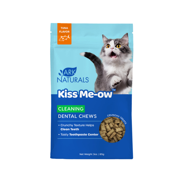 Ark Naturals Kiss Me-Ow Cleaning Dental Tuna Cat Treats - Product Image