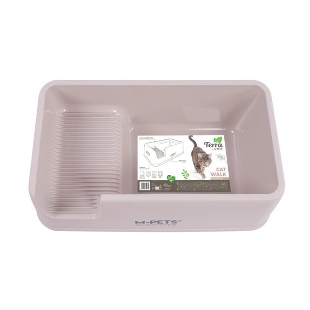 M-PETS Terra Cat Walk Anti-tracking Cat Litter Tray - Product Image 2