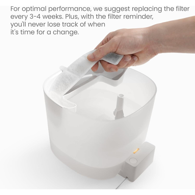 Cheerble E1 Lite Cat and Dog Water Fountain Replacement Filters - Product Image 6