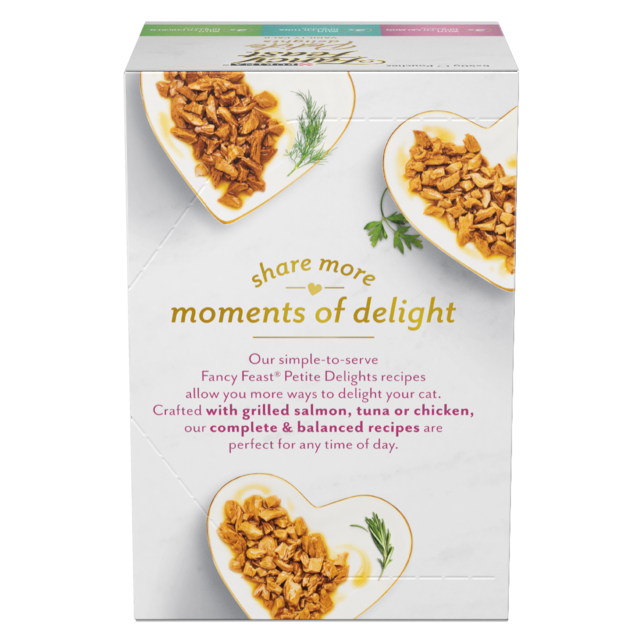 Fancy Feast Petite Delights Salmon Tuna & Chicken Variety Pack Wet Cat Food - Product Image 6