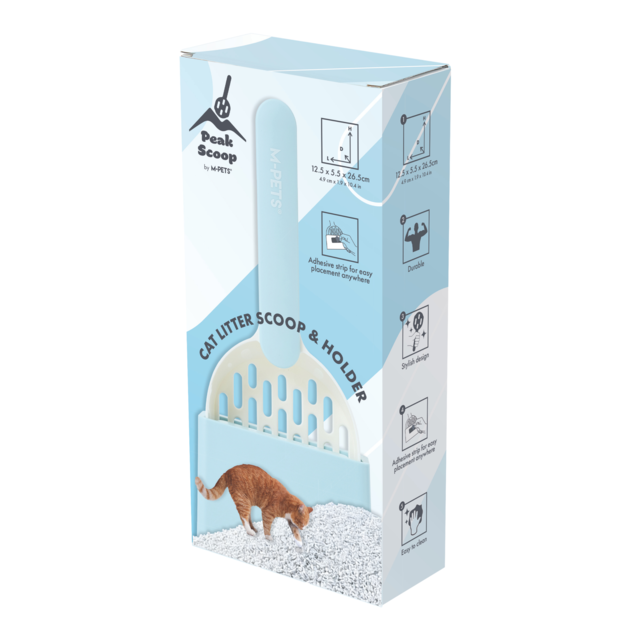 M-PETS Peak Cat Litter Scoop Set - Product Image