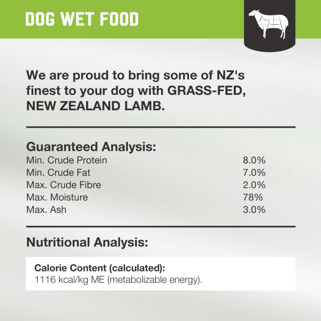Kiwi Kitchens Lamb Wet Dog Food - Product Image 9
