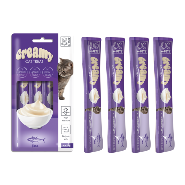 M-PETS Creamy Tuna Cat Treats - Product Image 1