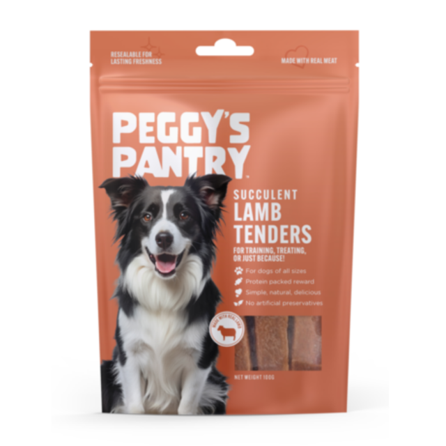 Peggy's Pantry Succulent Lamb Tenders Dog Treats - Product Image