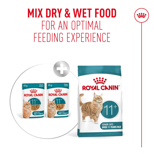 Royal Canin Ageing 11+ in Gravy Wet Cat Food - Product Image 7