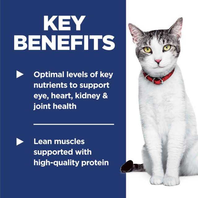 Hill's Science Diet Adult 11+ Senior Dry Cat Food - Product Image 6