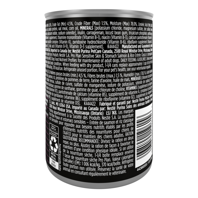 Pro Plan Sensitive Skin & Stomach Wet Dog Food - Product Image 1