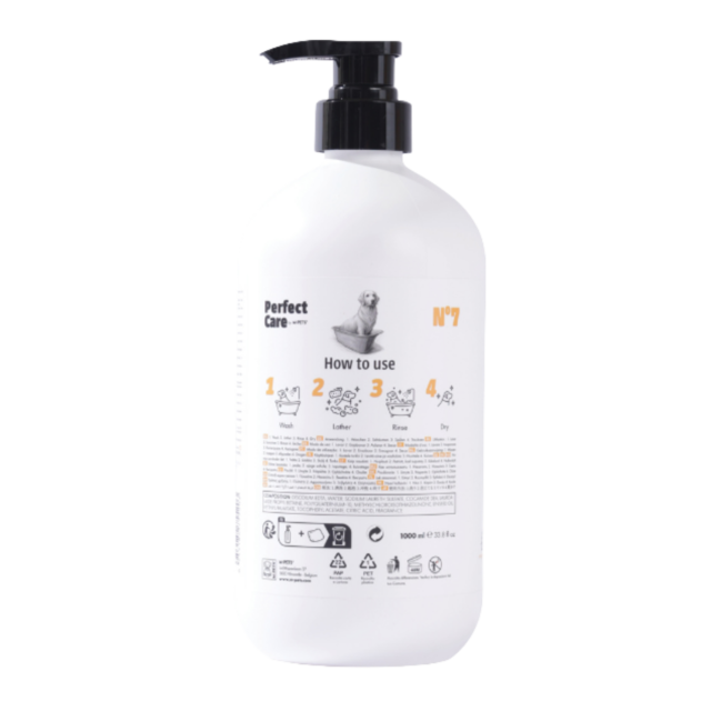 M-PETS Perfect Care No.7 Deshedding Dog Shampoo - Product Image 2
