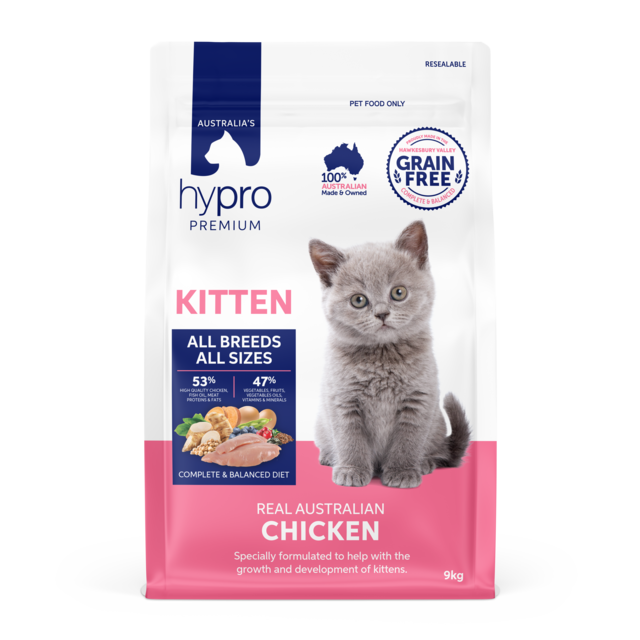 Hypro Premium Grain Free Kitten Chicken Dry Cat Food - Product Image 2