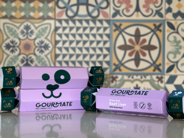 Gourmate Pet Treat Co. Grass Fed Beef Liver Cracker Cat & Dog Treat - Product Image 4