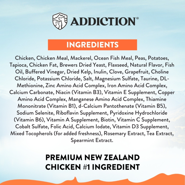 Addiction Grain-Free Chicken Supreme Recipe Kitten Dry Cat Food - Product Image 3