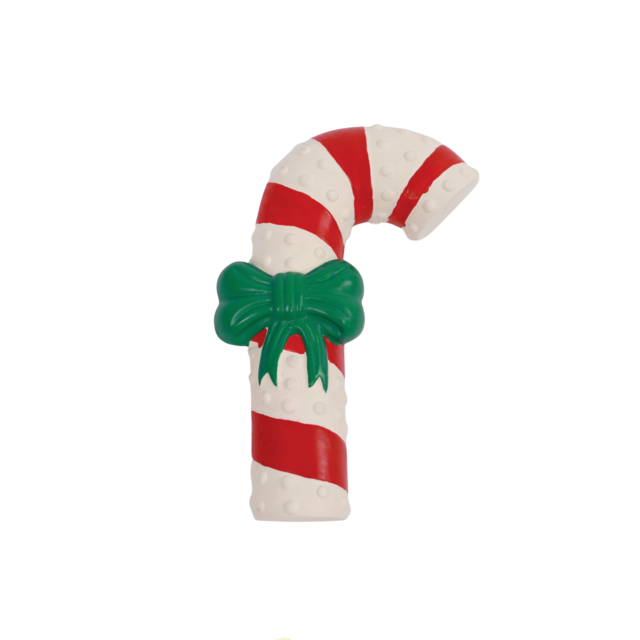 M-PETS Christmas Candy Cane Squeaker Dog Toy - Product Image 1