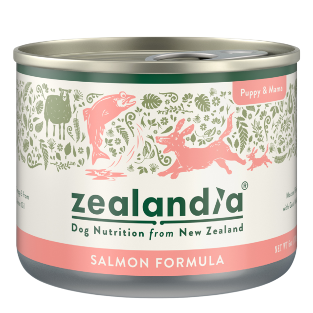 Zealandia Puppy & Mama Salmon Mousse Pate Wet Dog Food - Product Image