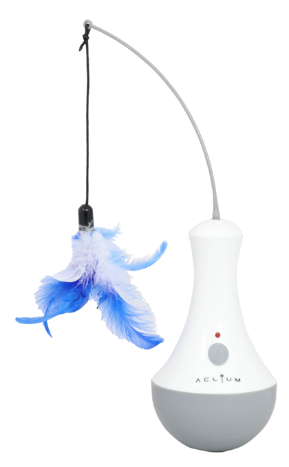 Aclium Spinning Tumbler With Teaser Cat Toy - Product Image