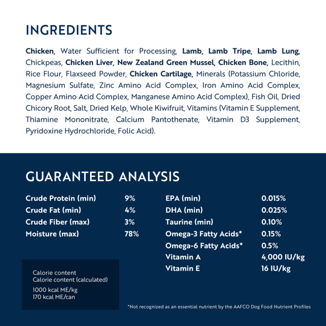ZIWI Peak Puppy Chicken & Lamb Wet Dog Food - Product Image 7