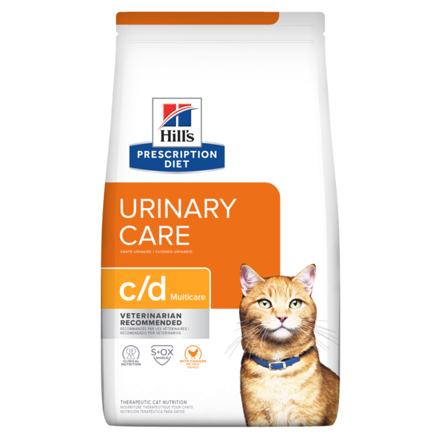 Hill's Prescription Diet c/d Multicare Urinary Care Chicken Dry Cat Food - Product Image