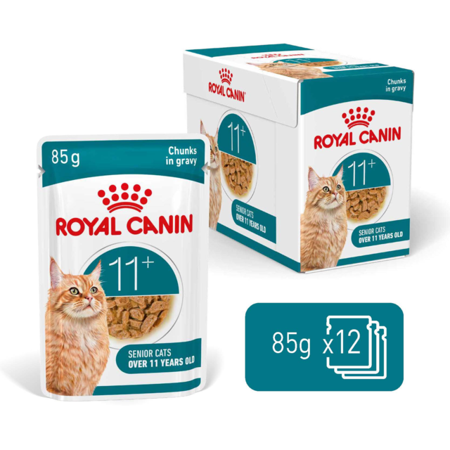 Royal Canin Ageing 11+ in Gravy Wet Cat Food - Product Image 2
