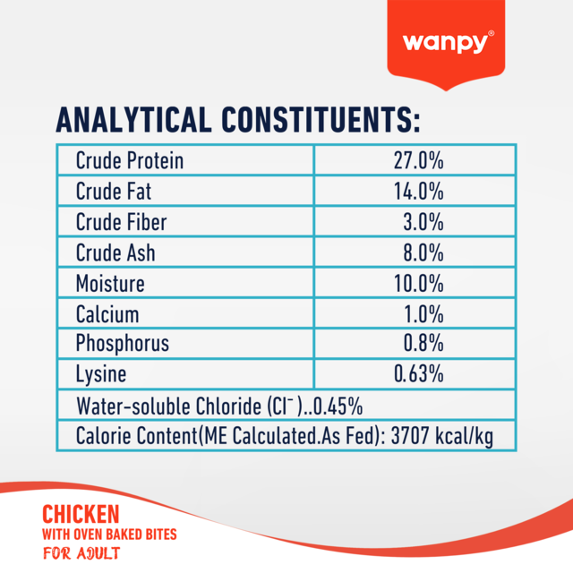 Wanpy Grain Free Adult Chicken Recipe Dry Dog Food - Product Image 5