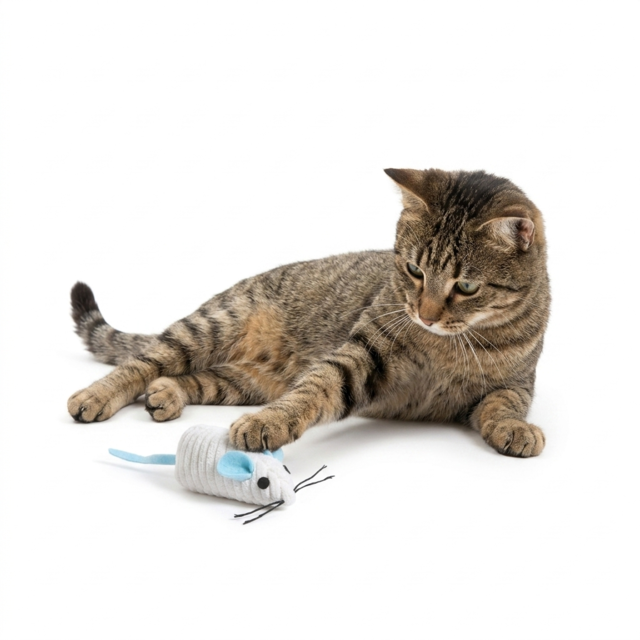 M-PETS Wonders Finn the Mouse Cat Toy - Product Image