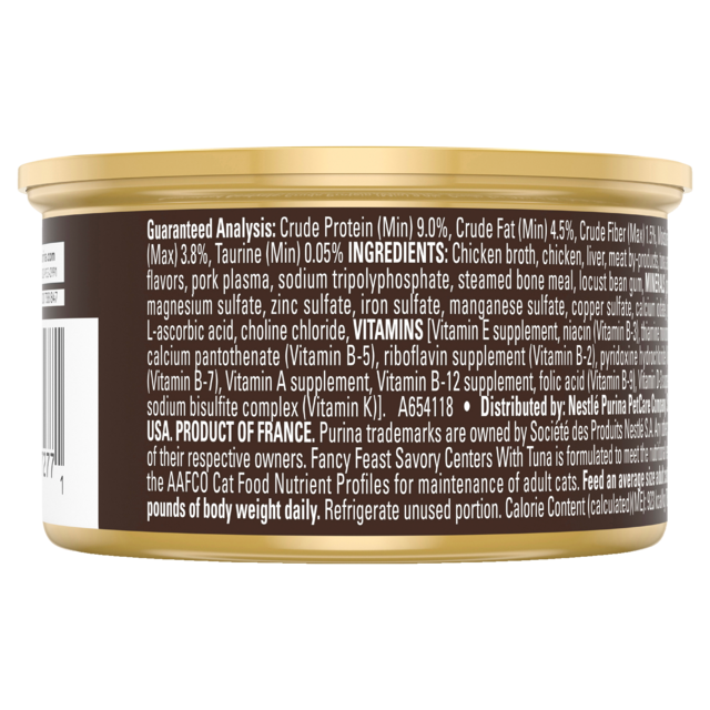 Fancy Feast Savory Centers Pate with Tuna & Gourmet Gravy Wet Cat Food - Product Image 9