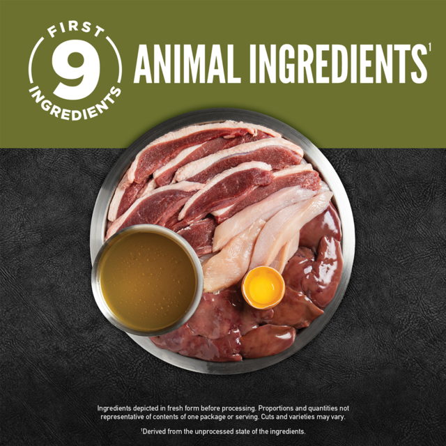 Orijen Duck & Liver Entrée Chunks & Shreds in Bone Broth Wet Cat Food - Product Image 2