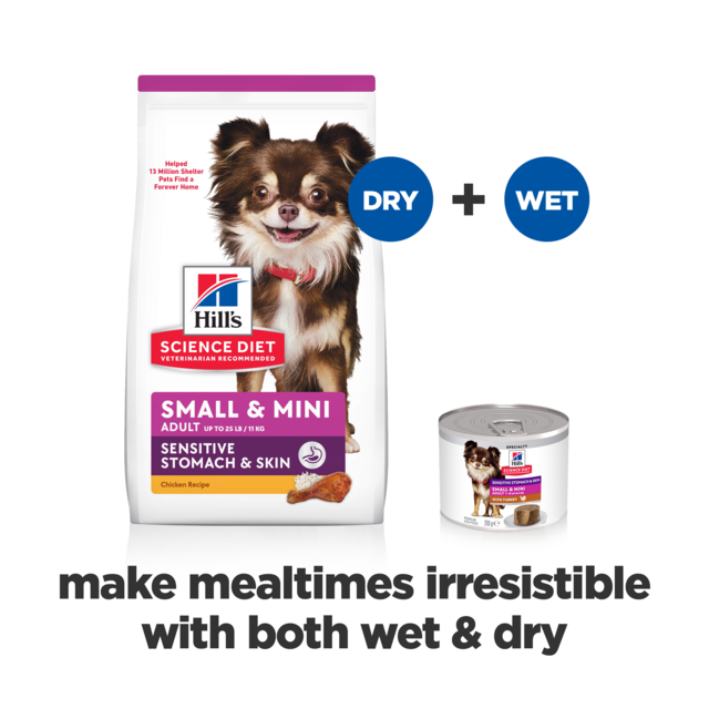 Hill's Science Diet Adult Sensitive Stomach & Skin Small & Mini with Turkey Wet Dog Food - Product Image 7