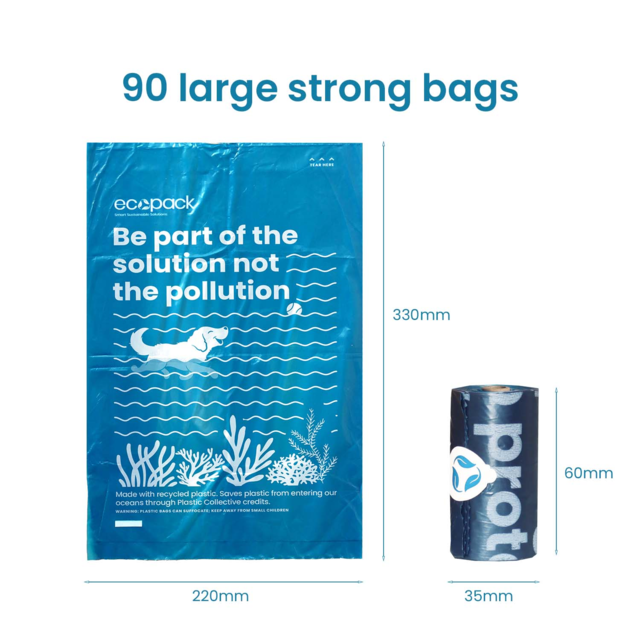 Ecopack Recycled Plastic Dog Poop Bags - Product Image 5