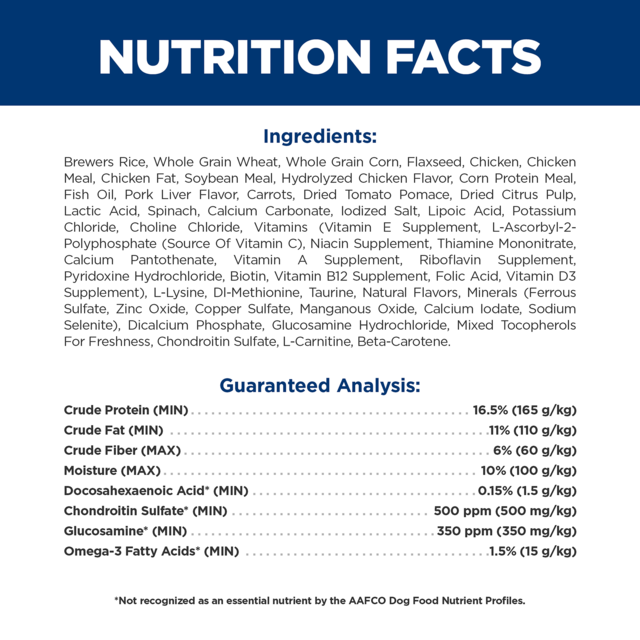 Hill's Prescription Diet b/d + j/d Cognitive + Mobility Dry Dog Food - Product Image 6