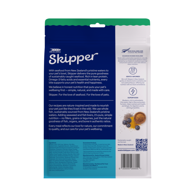 Sealord Skipper Whiting, Hoki & Salmon Air Dried Dog Food - Product Image 2