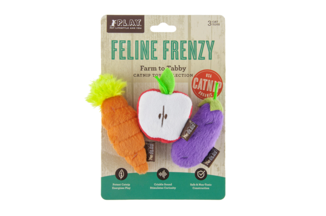 P.L.A.Y. Feline Frenzy Farm to Tabby Cat Toy - Product Image