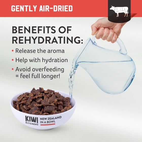 Kiwi Kitchens Beef & Chicken Air Dried Cat Food - Product Image 6