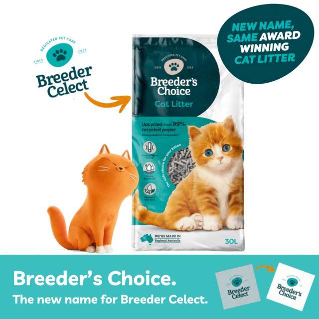 Breeder's Choice Recycled Paper Cat Litter - Product Image 2