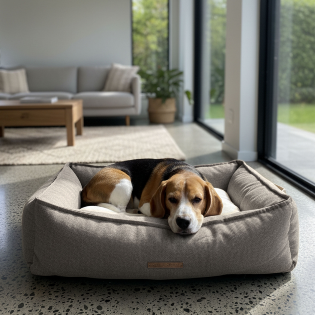 Coco & Cooper Deluxe Retreat Reversible Cat and Dog Bed - Product Image 4