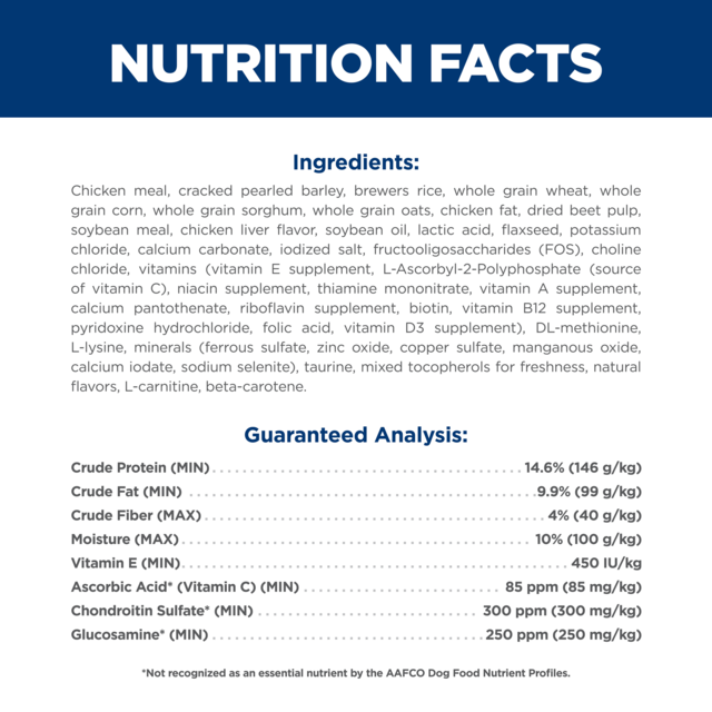 Hill's Science Diet Adult 6+ Large Breed Senior Dry Dog Food - Product Image 7