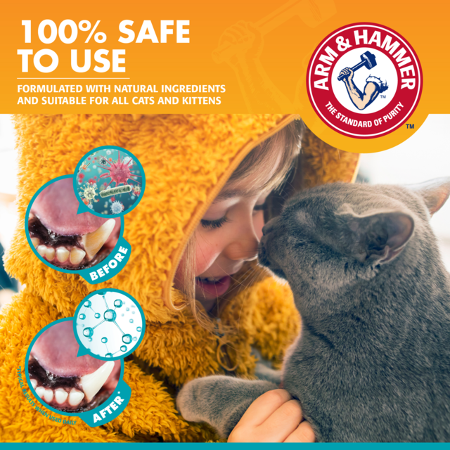 Arm & Hammer Fresh Breath Tuna Dental Kit for Cats - Product Image 5