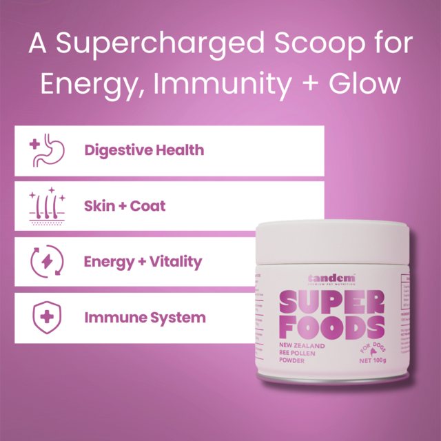 Tandem Cat & Dog Bee Pollen Powder Super Food - Product Image 1