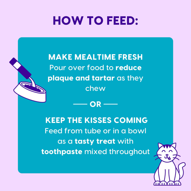 Ark Naturals Kiss Me-Ow Lickable Dental Chicken Cat Treats - Product Image 3