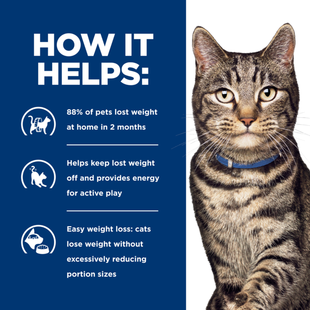 Hill's Prescription Diet Metabolic Weight Loss & Maintenance Dry Cat Food - Product Image 4