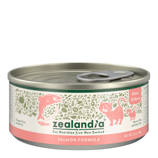 Zealandia Kitten & Mama Salmon Mousse Pate Wet Cat Food - Product Image 1