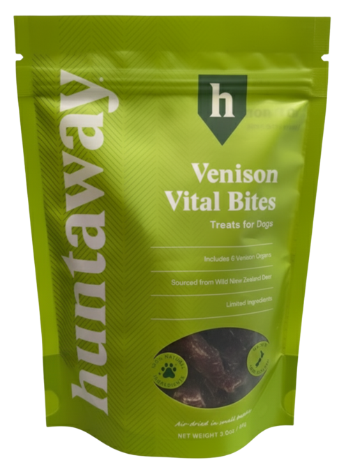 Huntaway Venison Vital Bites Dog Treats - Product Image