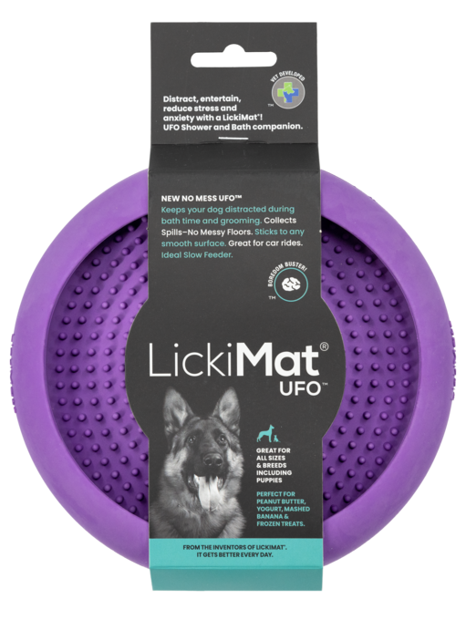 LickiMat UFO Dog Slow Feeder Mat