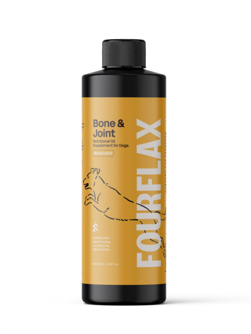 Fourflax Bone & Joint Oil Supplement for Dogs