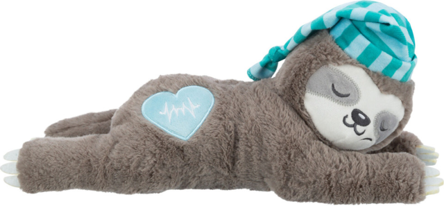 Trixie Sloth Calming Heartbeat Puppy Toy