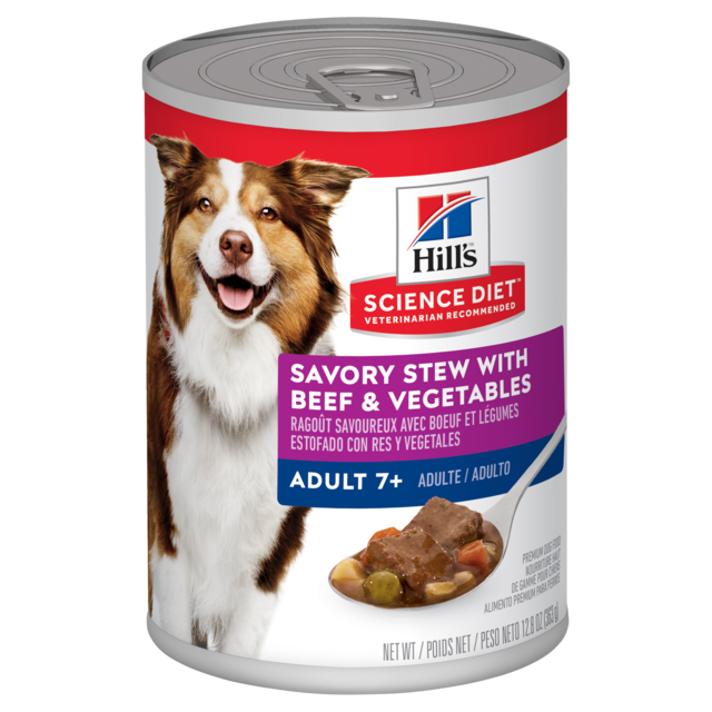 Hill's Science Diet Adult 7+ Savory Stew Wet Dog Food