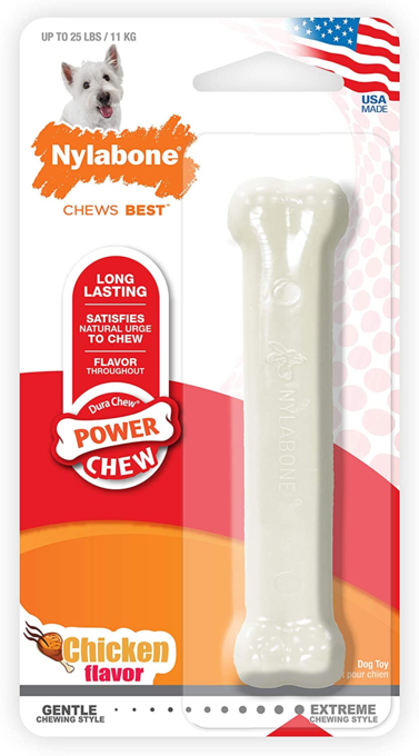 Nylabone DuraChew Chicken Bone Dog Toy