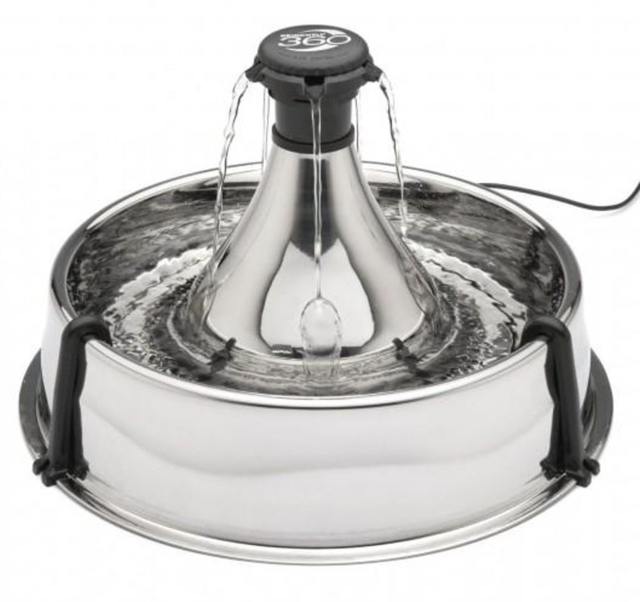 PetSafe Drinkwell 360 Stainless Steel Cat and Dog Water Fountain